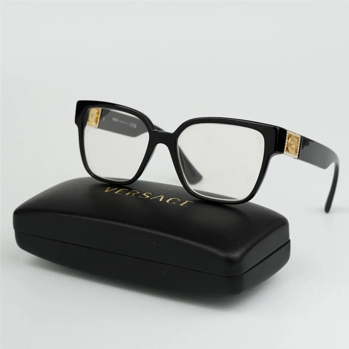 Versace Women Eyeglasses Black Demo Square VE3329B GB1 by Burberry