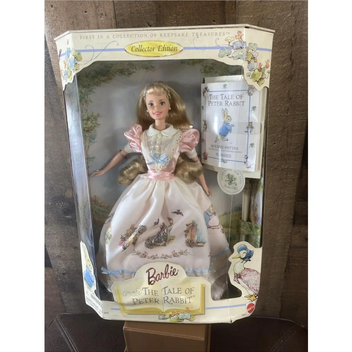 1997 Barbie Collectibles The Tale of Peter Rabbit Mattel 19360 Vintage Book