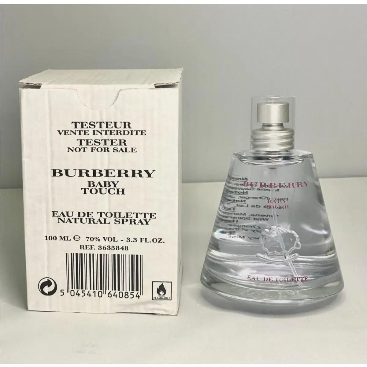 Tester Women  Baby Touch 3.3 / 3.4 oz - 100ml Edt Spray /nib /authentic by Burberry