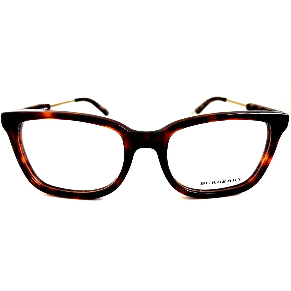 Burberry B 2146 3349 Tortoise Rx-able 53mm Men’s Women`s Eyeglasses Frame
