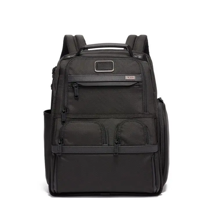 Alpha Compact Laptop Brief Pack Black 117297 by Tumi