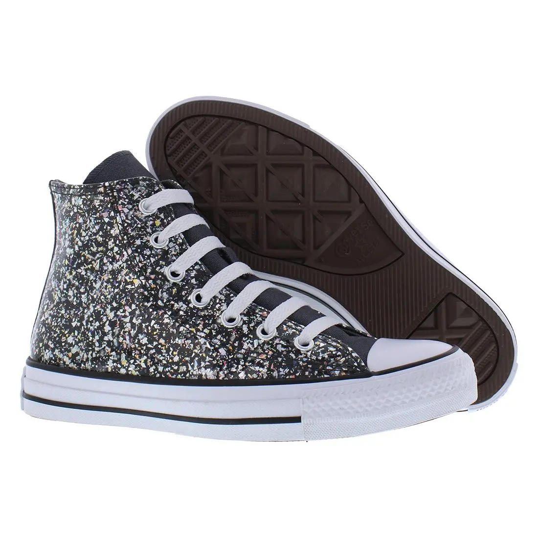 Converse Chuck Taylor All Star High GS Boys Shoes Size 6.5 Color: Dark