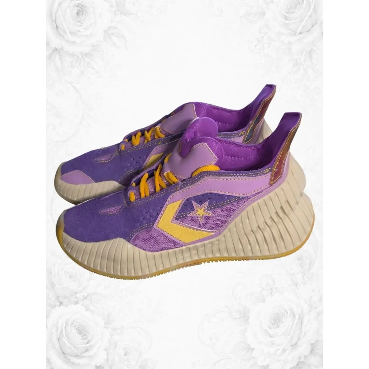 Converse shoes - Purple 4