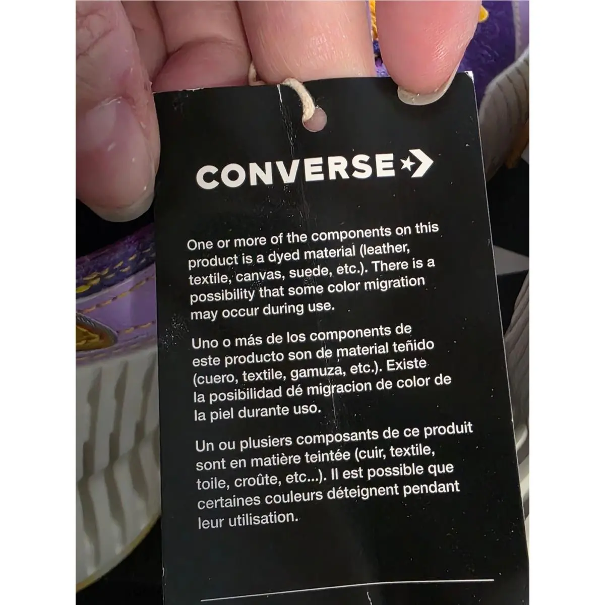 Converse shoes - Purple 8