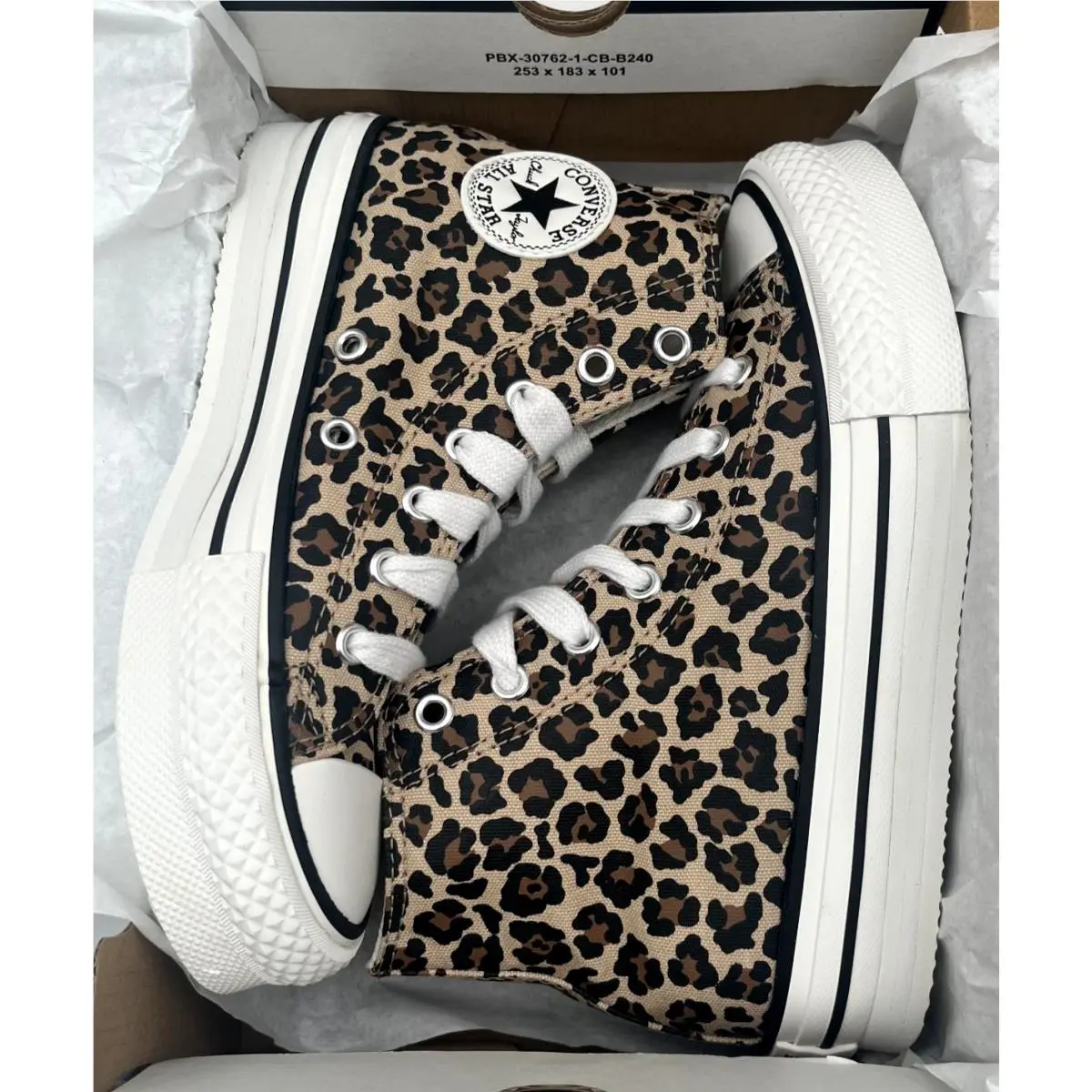 Converse shoes - Converse Chuck Taylor All Star Lift - Brown (UPC: 194435734545) 2