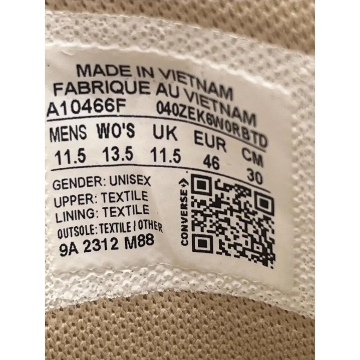 Converse shoes - Beige 7