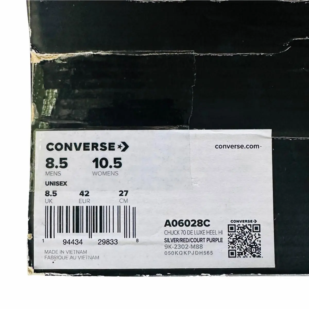 Converse shoes - Converse Chuck 70 - Chuck - A06028C - Silver (UPC: 194434298338) 5