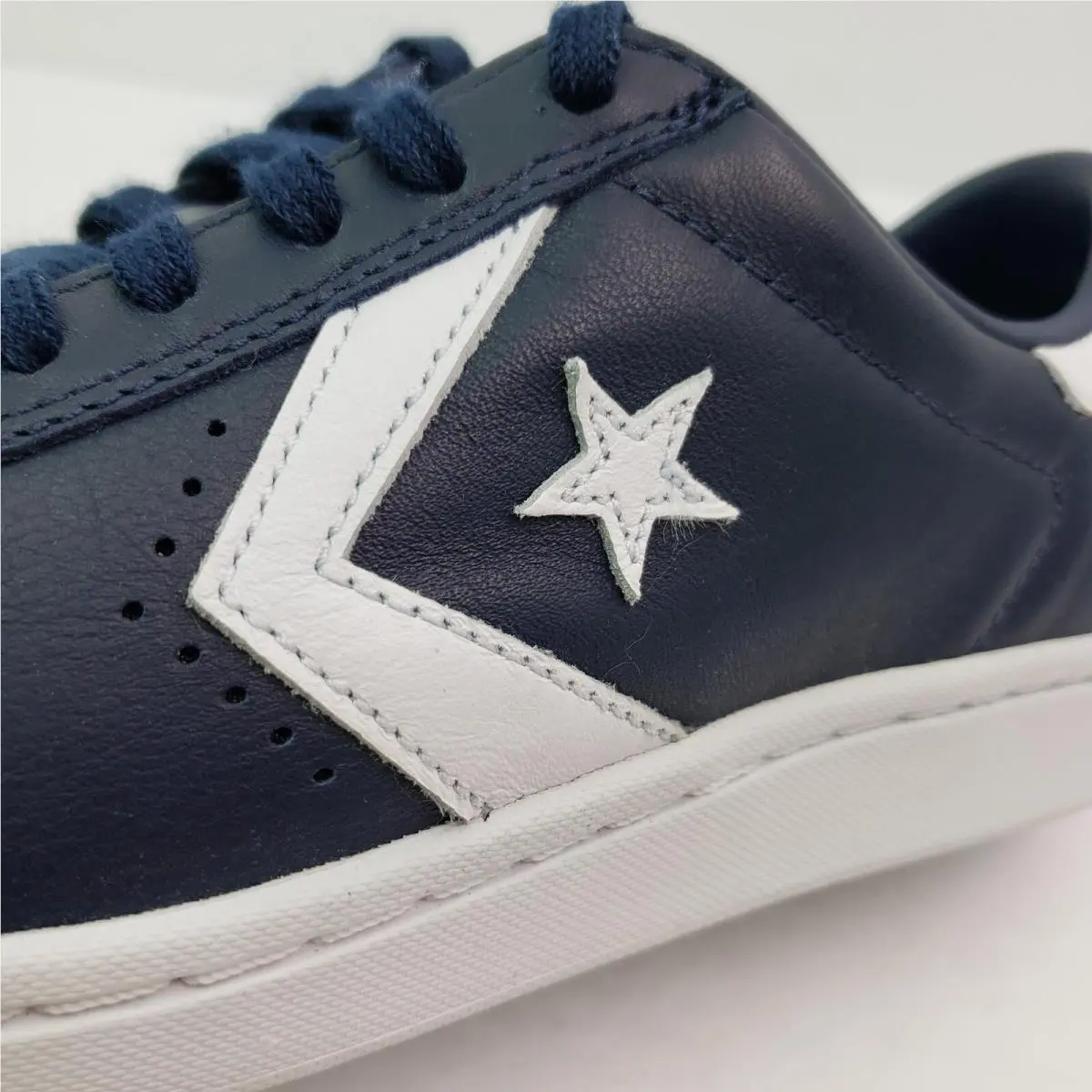 Converse shoes - Converse One Star OX Premium Leather - Blue 8