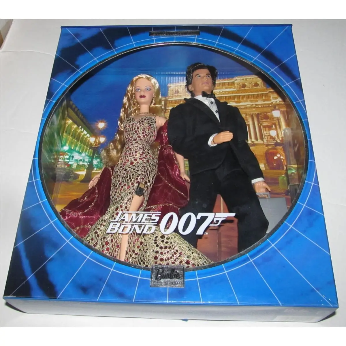 James Bond 007 Ken and Barbie Doll Gift Set 2002 Collector Edition Mattel