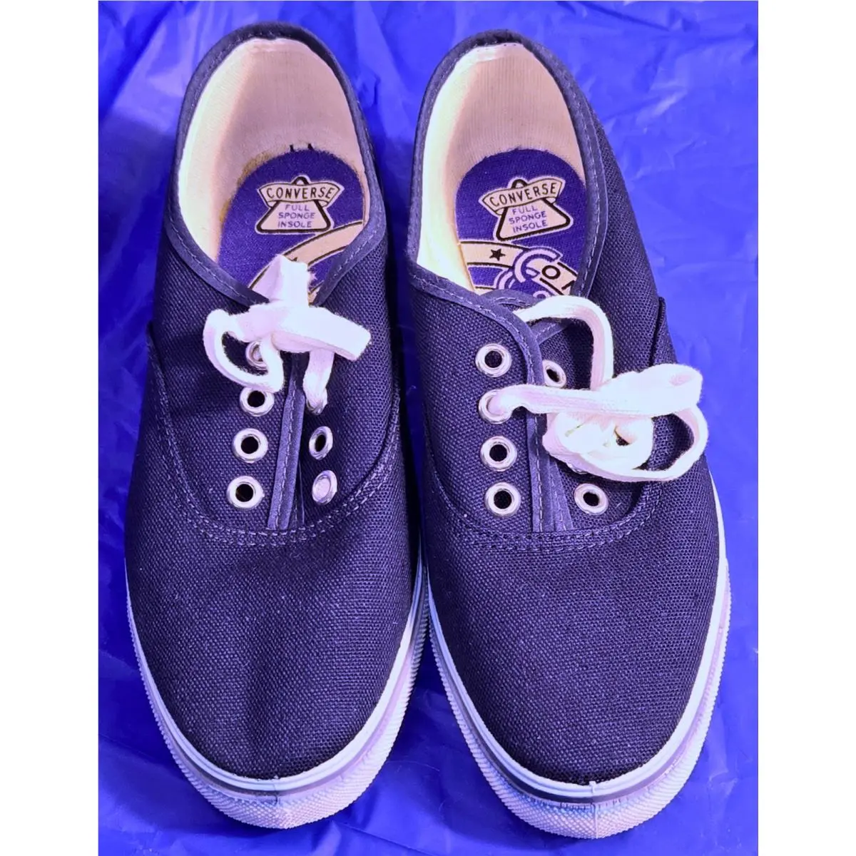 Converse shoes - Blue 2