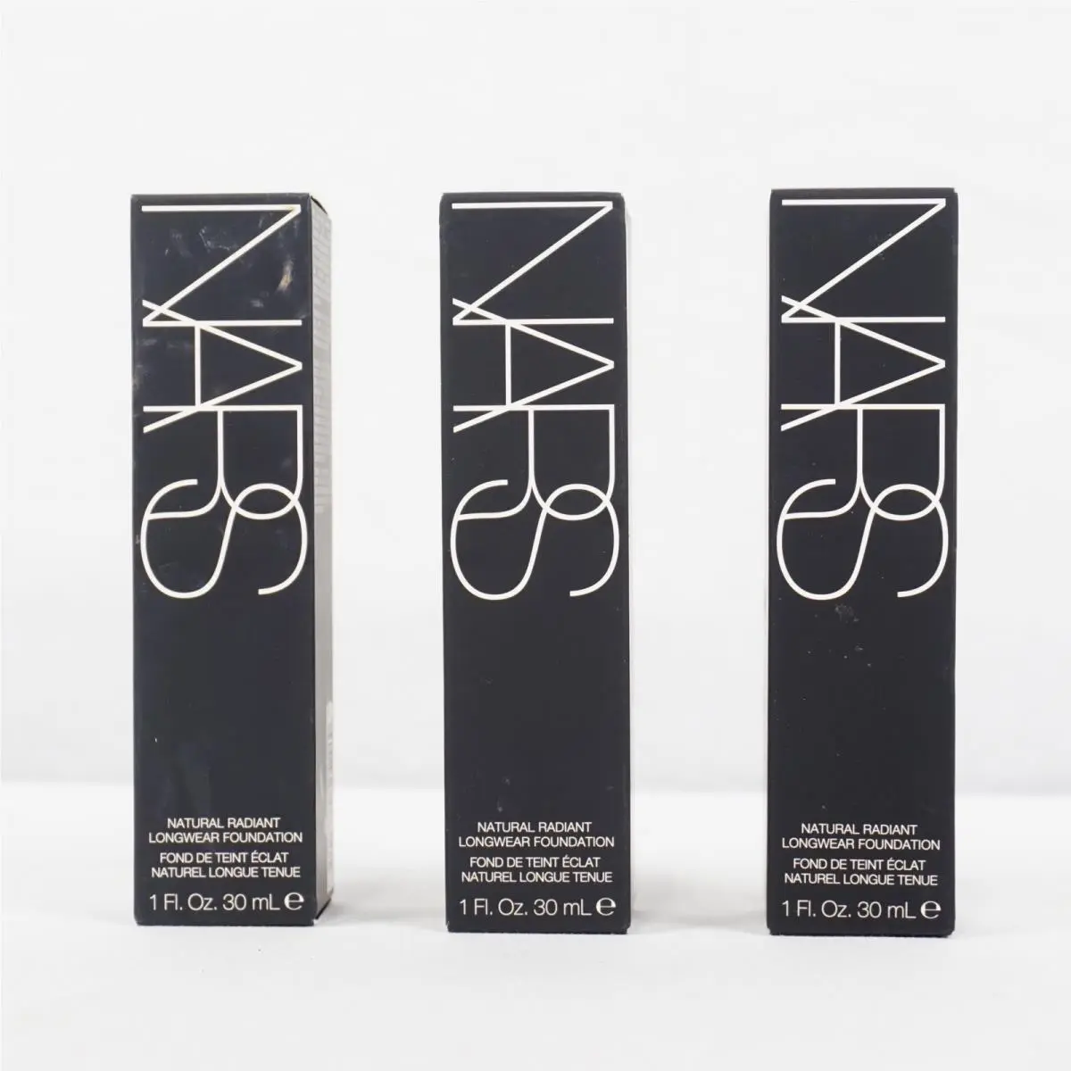 Nars Natural Radiant Longwear Foundation Vallauris M1.5 - Full Size - Set of 3 by NARS Cosmetics