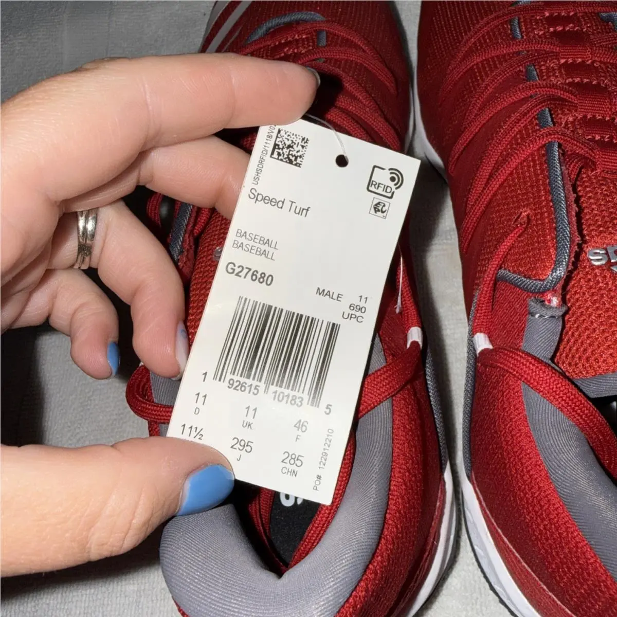 Adidas shoes - adidas Speed Turf - Speed Turf - G27680 - Red 2