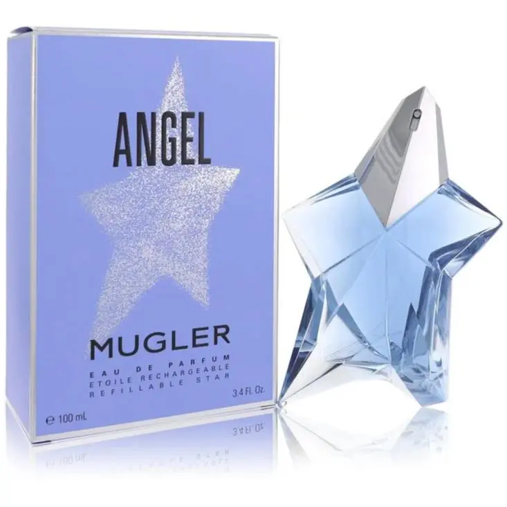 Angel Perfume By Thierry Mugler For Women 3.4 Oz Standing Star Edp Spray Refill