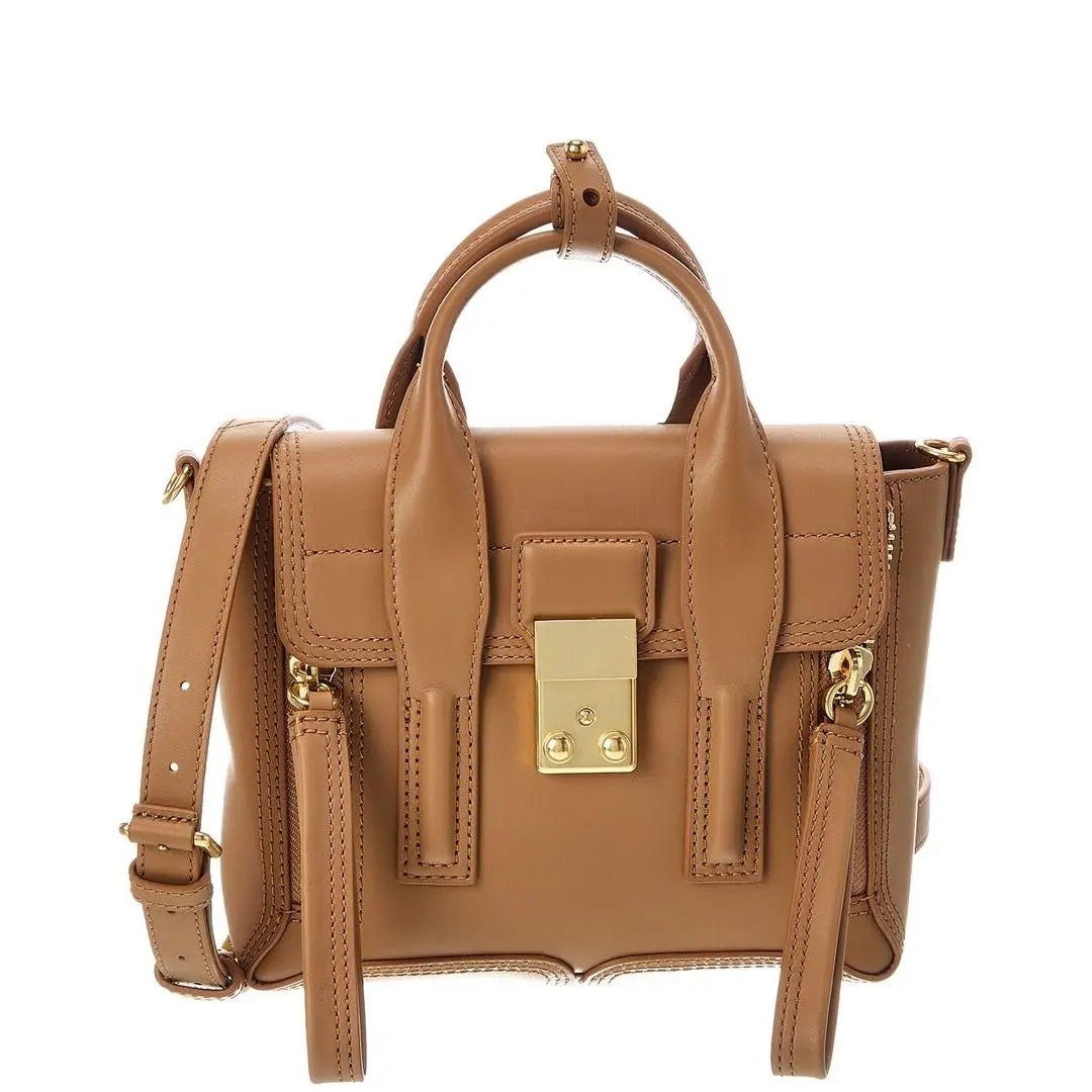 3.1 Phillip Lim Pashli Leather Mini Satchel Women`s Beige