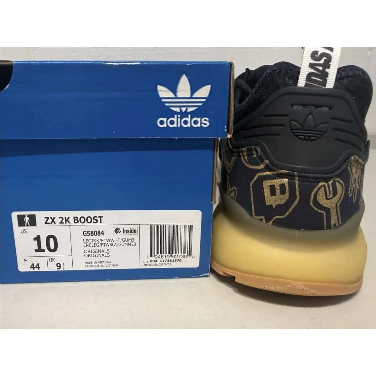 Adidas shoes - adidas ZX - G58084 - Navy Blue 4