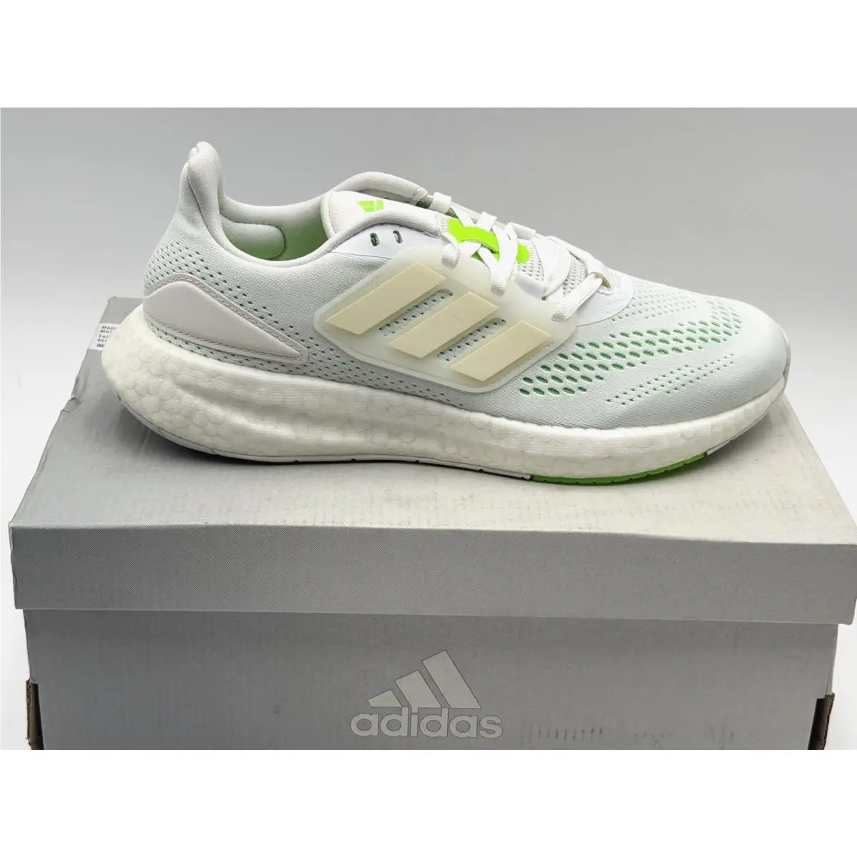 Adidas shoes - PUREBOOTS 22 - PUREBOOTS - GZ5175 - WHITE BEAM GREEN 7