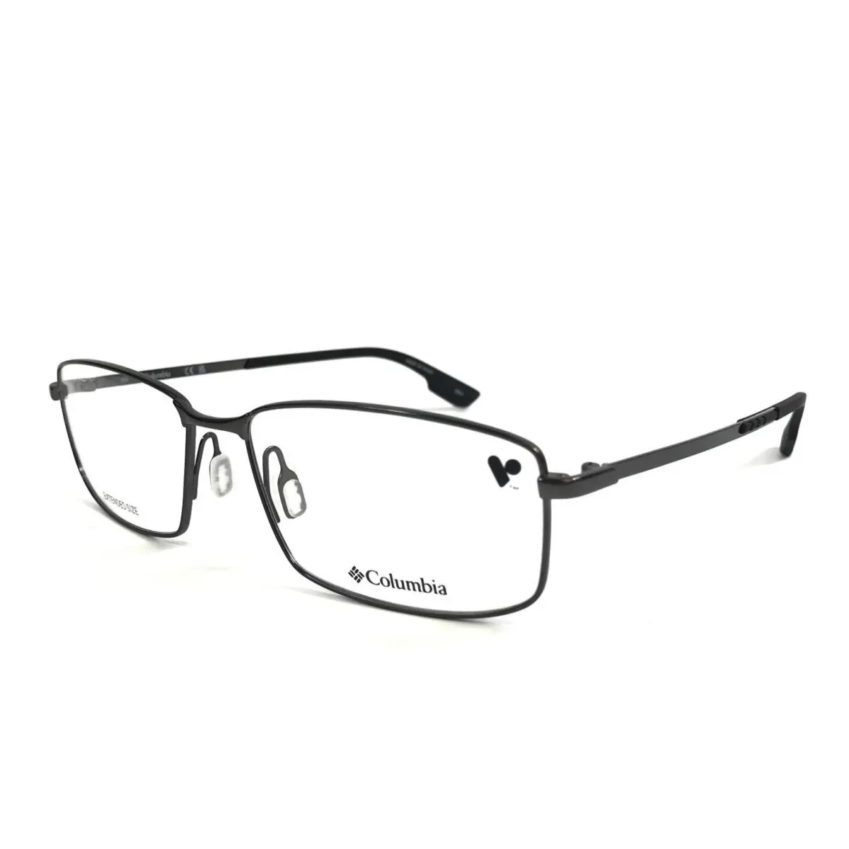 Columbia Eyeglasses Frames C3033 070 Satin Gunmetal Full Rim 59-17-150