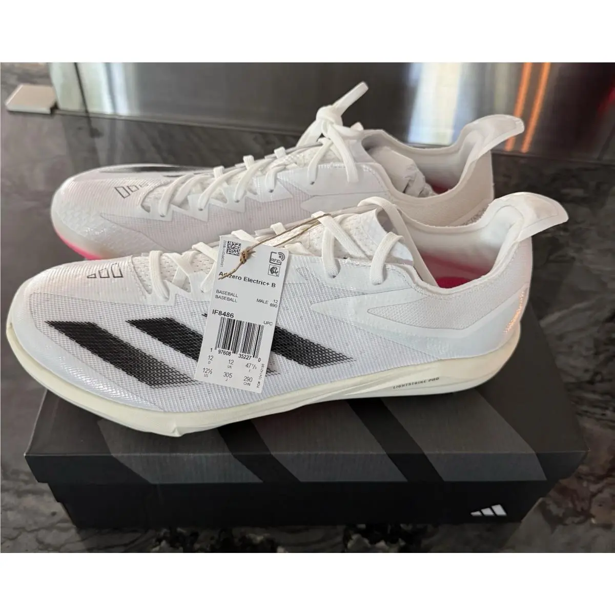 Adidas shoes - adidas Adizero Electric+BSB - Adizero - IF8486 - White 0