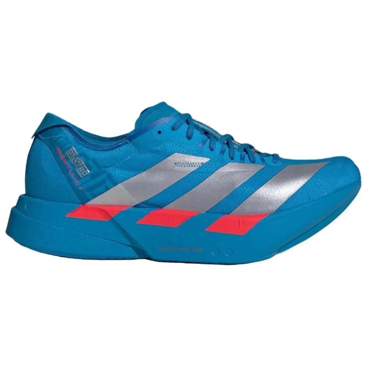 Adidas Adizero Adios Pro 4 Running Shoes Men`s Solar Blue JR4796 Size 11.5 Usa