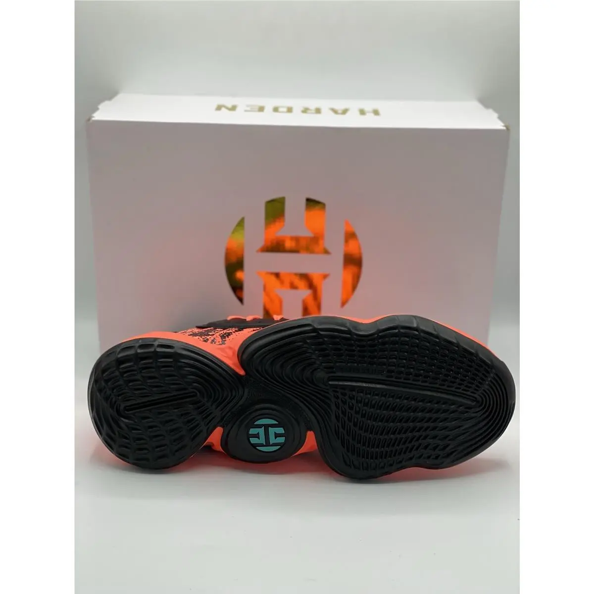 Adidas shoes - adidas Harden Vol. 4 - Harden - FV4151 - Signal Coral/Core Black/Signal Coral 4