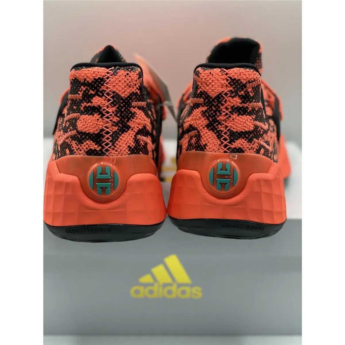 Adidas shoes - adidas Harden Vol. 4 - Harden - FV4151 - Signal Coral/Core Black/Signal Coral 6