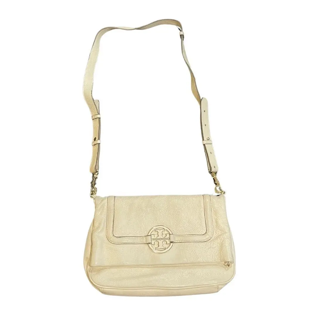 Tory Burch Amanda Foldover Messenger Convertible Crossbody Bag Luxury Chic