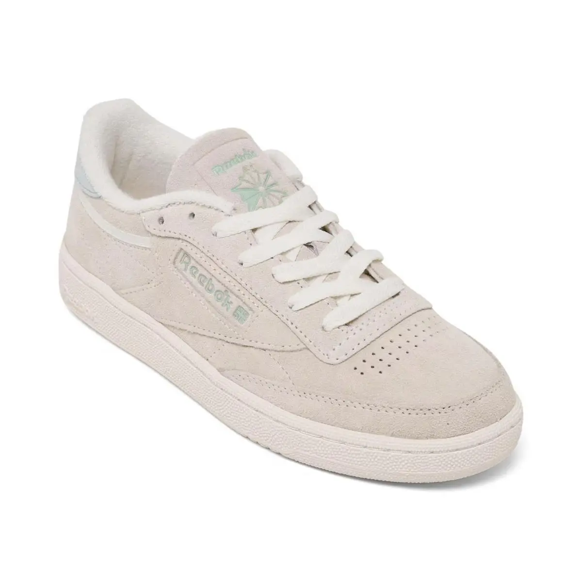 Women`s Reebok Club C 85 Vintage Casual Sneakers Chalk Teal
