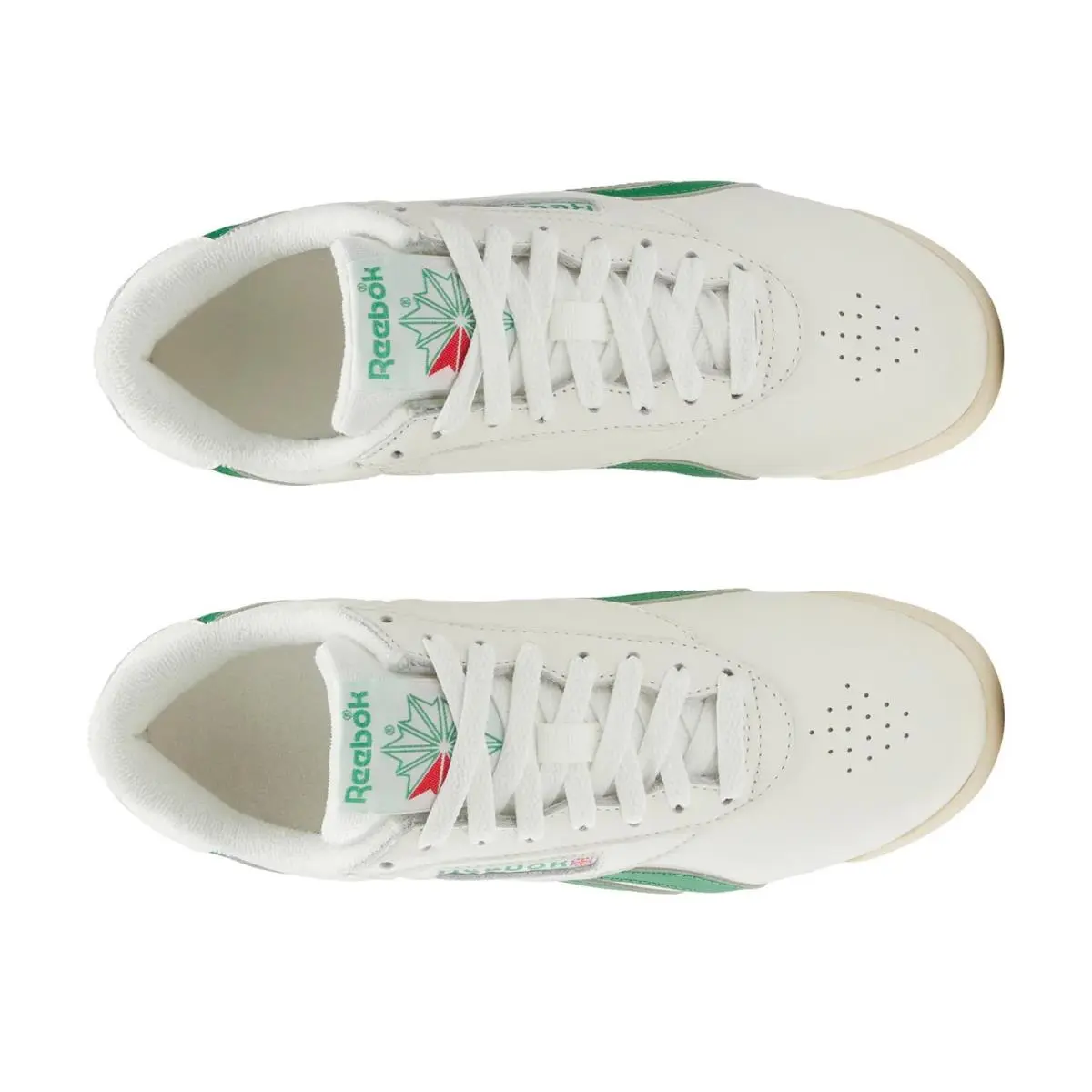 Reebok shoes - Off White/Green 3