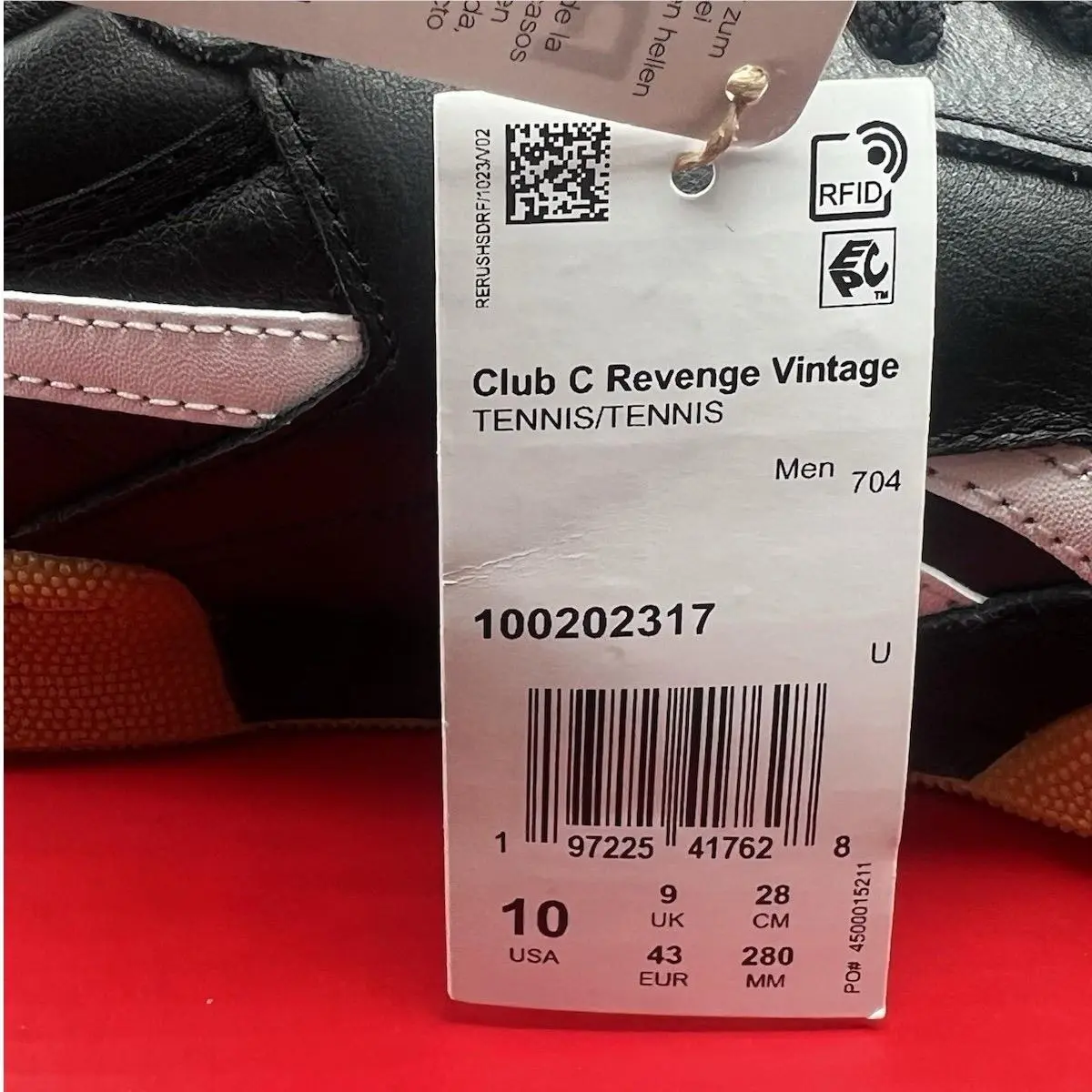 Reebok shoes - Reebok Club C Revenge - Club Revenge - 100202317 - Black 6