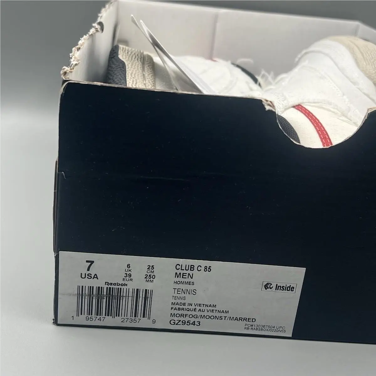 Reebok shoes - Reebok Club C - Club - GZ9543 - White 7