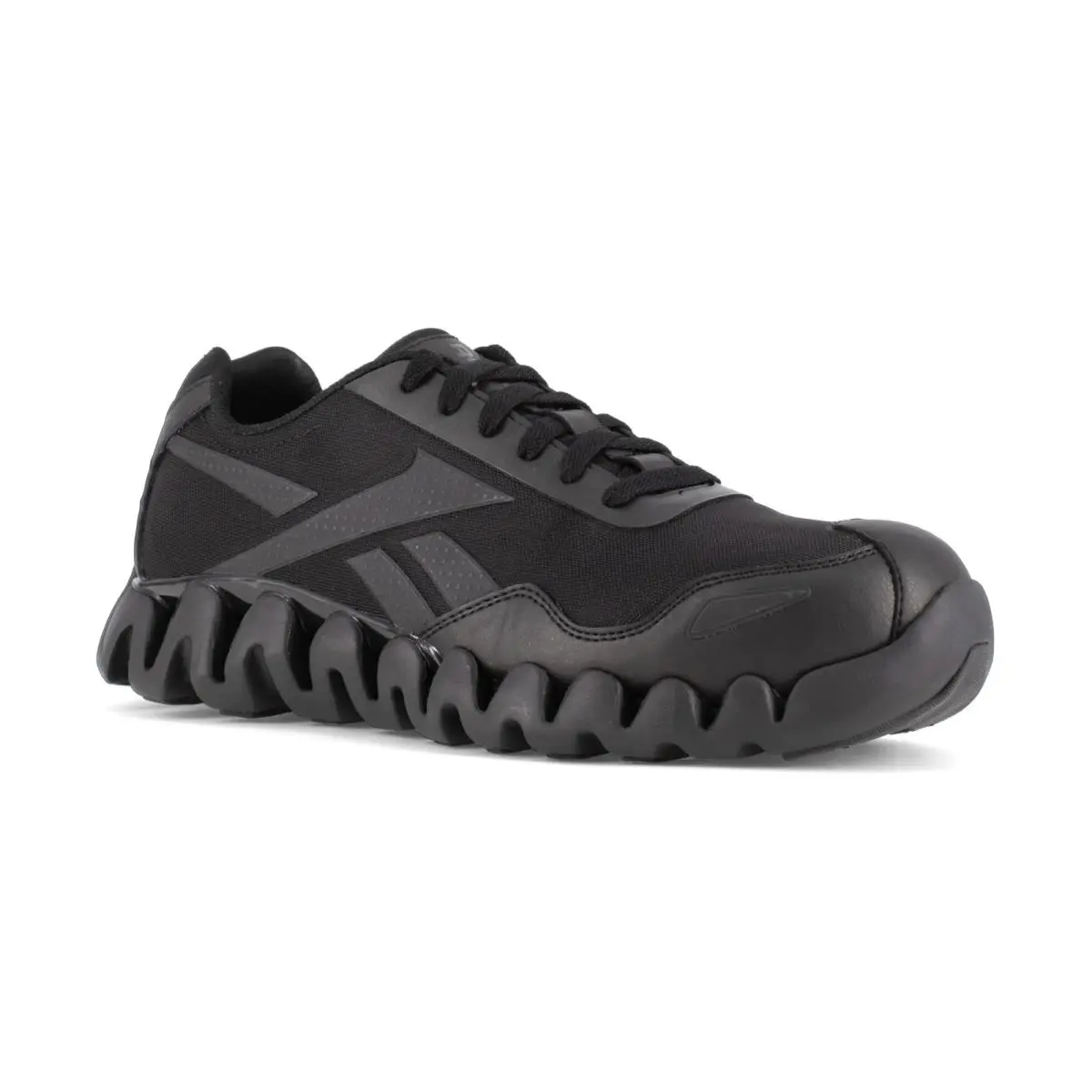 Reebok Work Men`s Zig Pulse Work Eh Comp Toe Athletic Work Black - 4.5 Medium