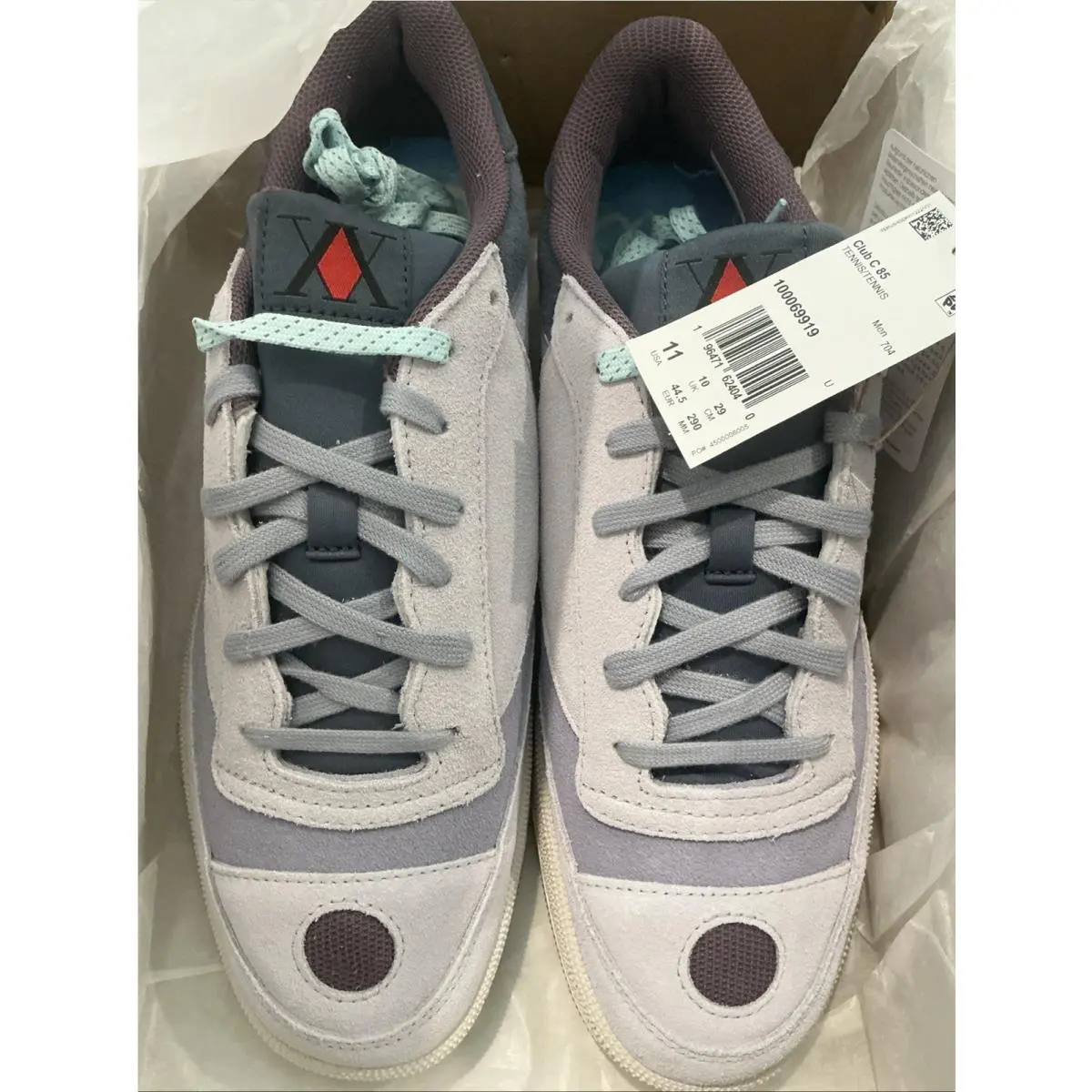 Reebok Hunter x Hunter Club C 85 Killua - - US Men Size 11
