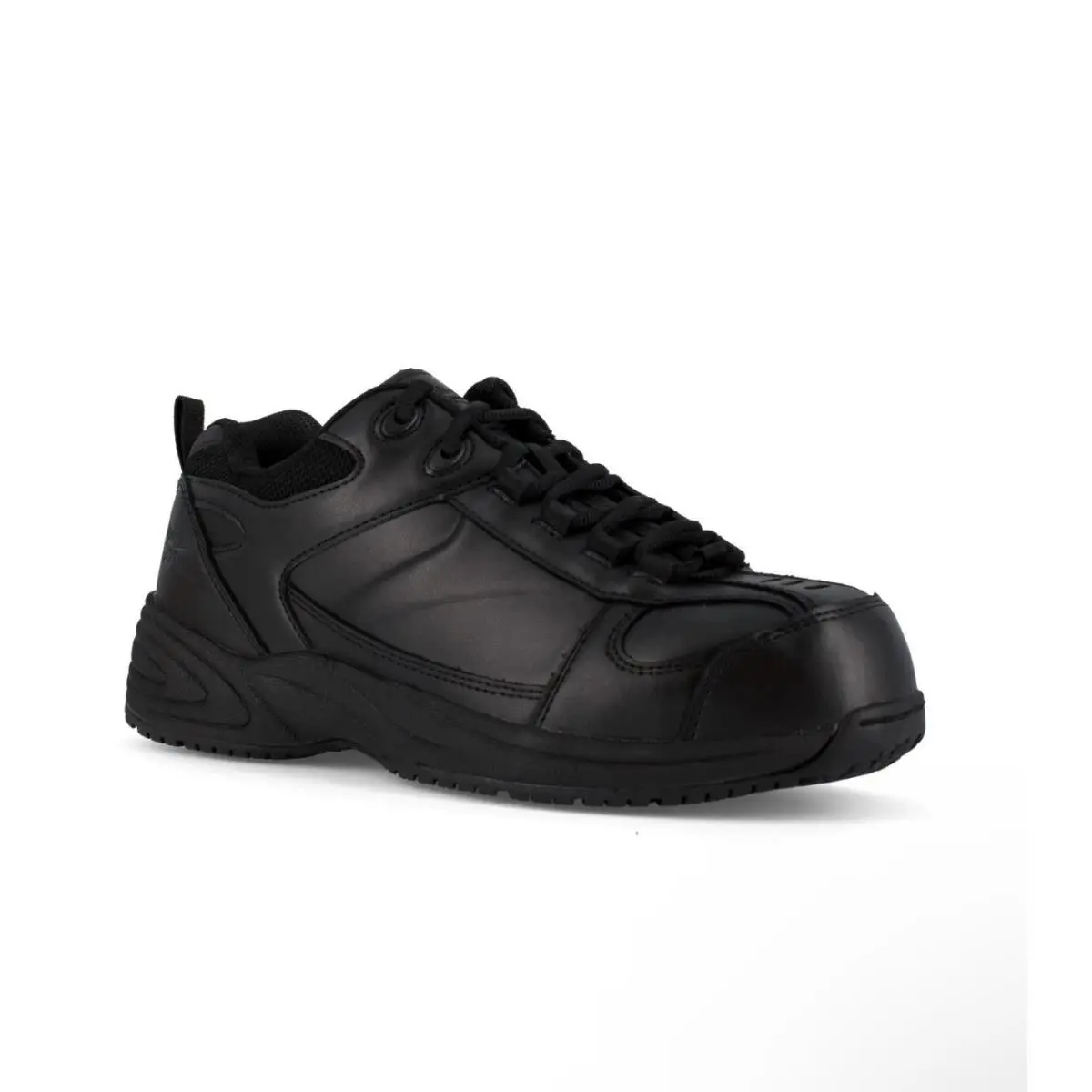 Reebok Work Men`s Jorie Comp Toe Slip-resistant Work Shoe Black - 9 Medium