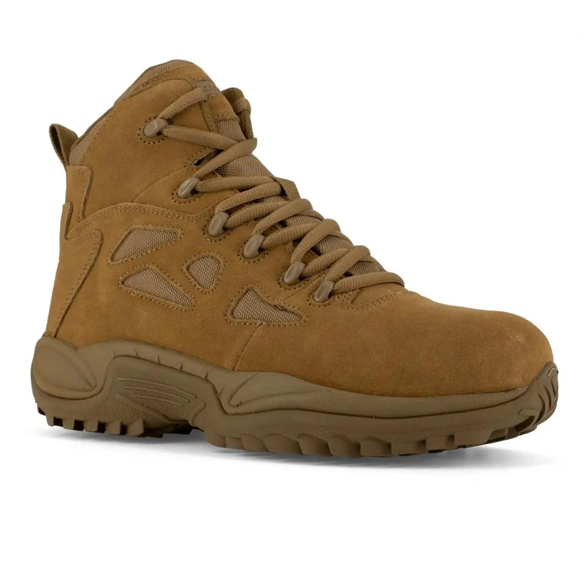 Reebok Duty Men`s Rapid Response Tactical Comp Toe Boot Coyote - 8 Medium