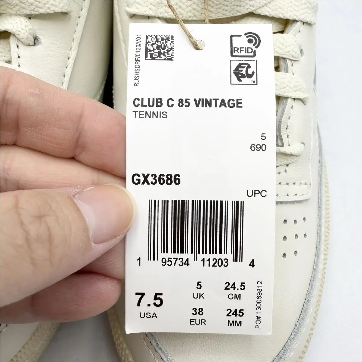 Reebok shoes - Reebok Club C 85 Vintage - Beige 6