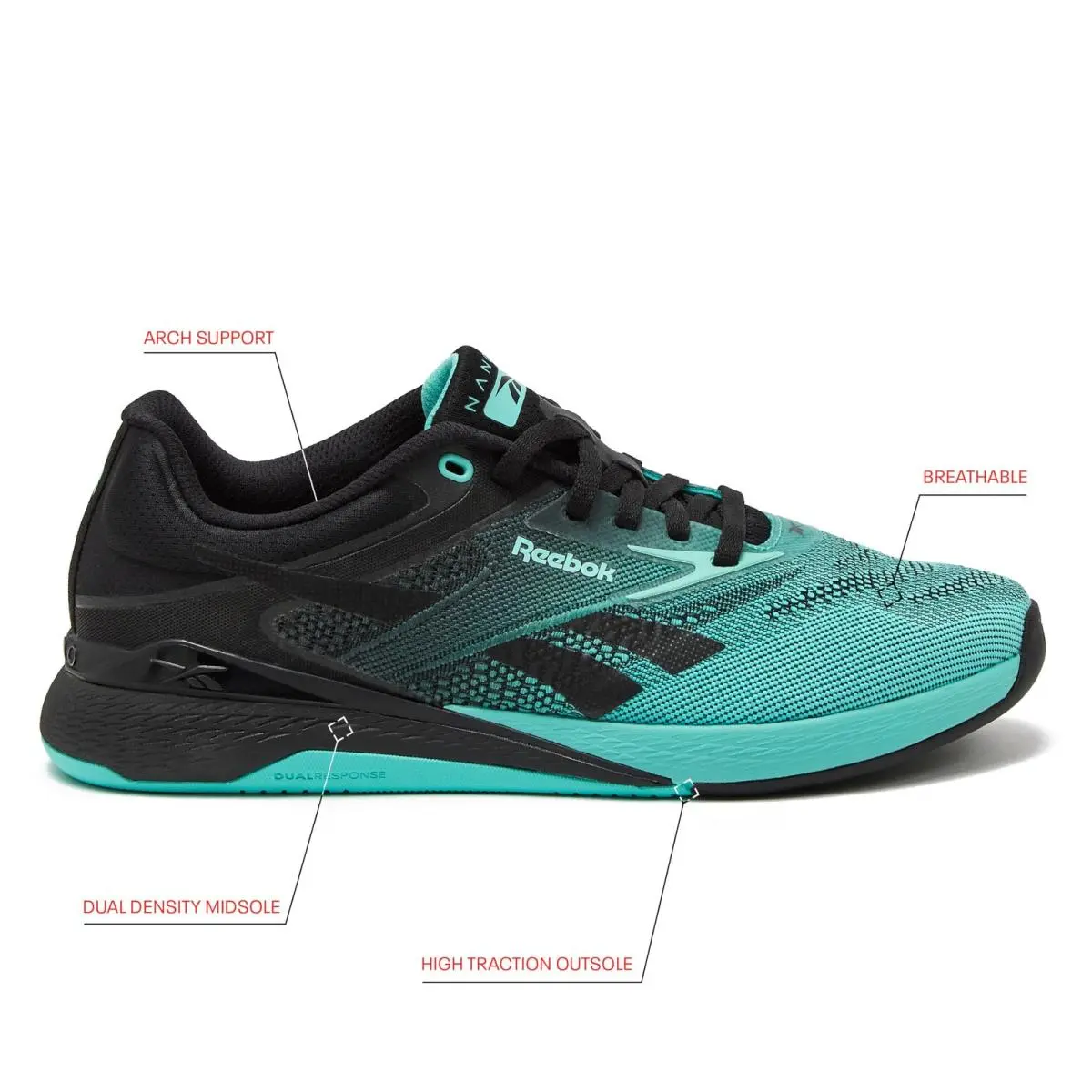 Reebok shoes - Black (UPC: 197323868049) 0