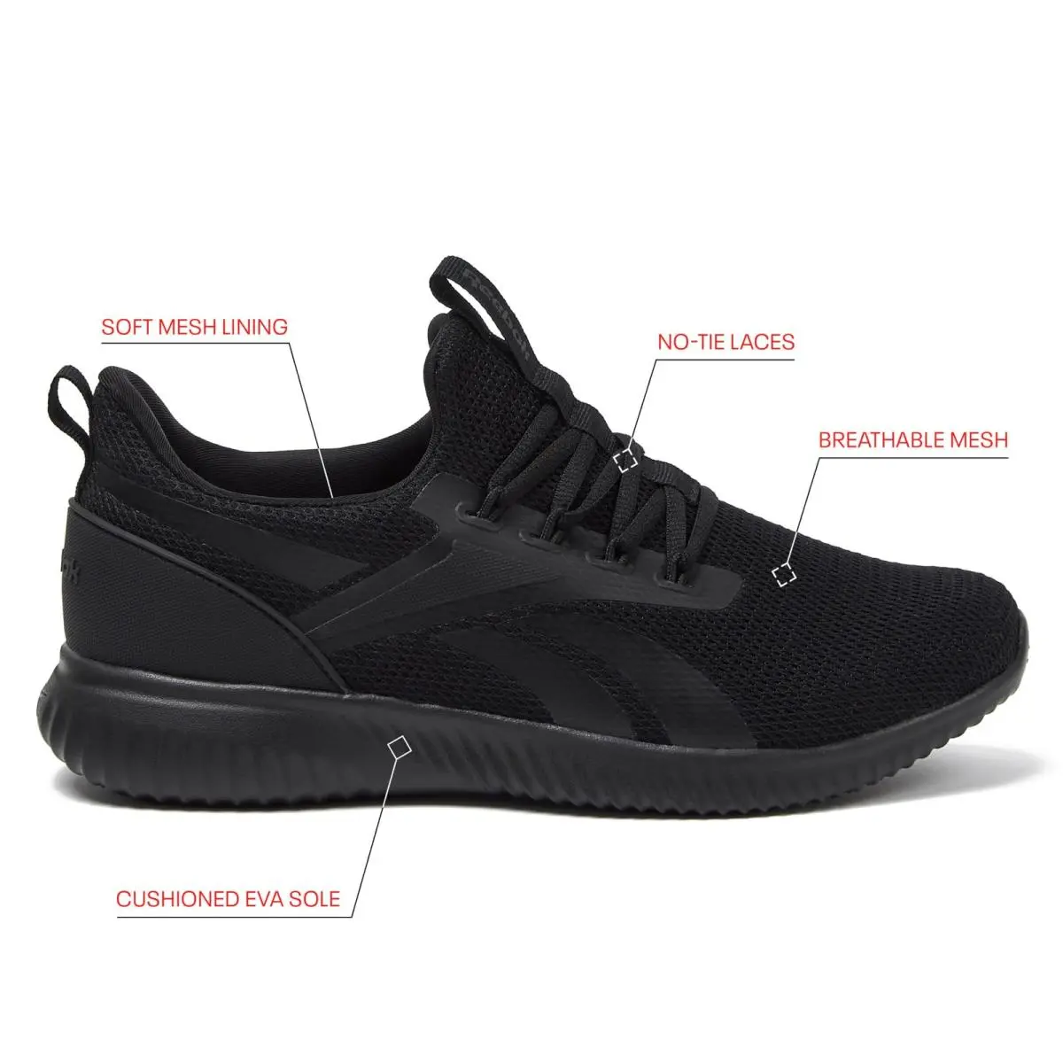 Reebok shoes - AR30541M - AR30541M - Black/Black/Black (UPC: 198179914362) 0