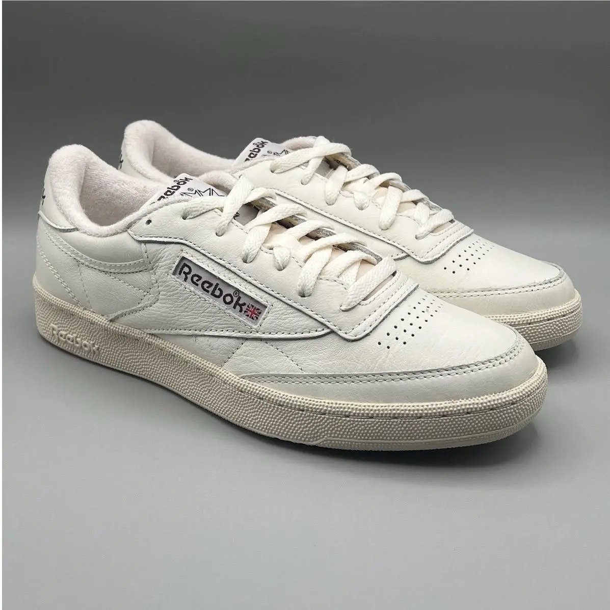 Reebok Club C 85 Vintage Chalk Brown Retro Shoes - Men`s Size 8.5