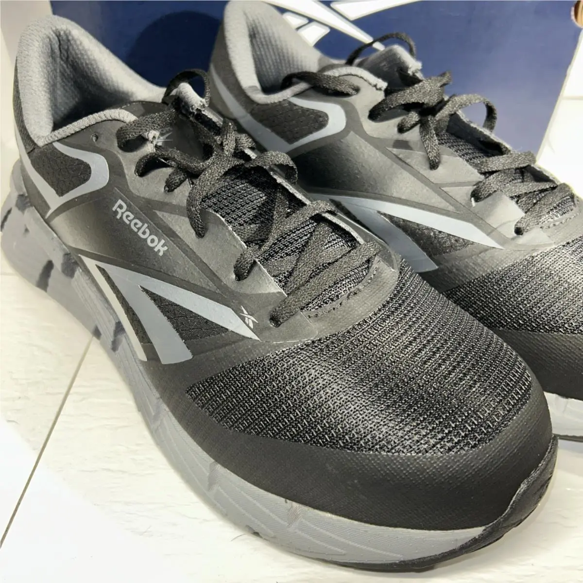 Reebok shoes - FloatZig - FloatZig - RB3031 - Black and Gray 2