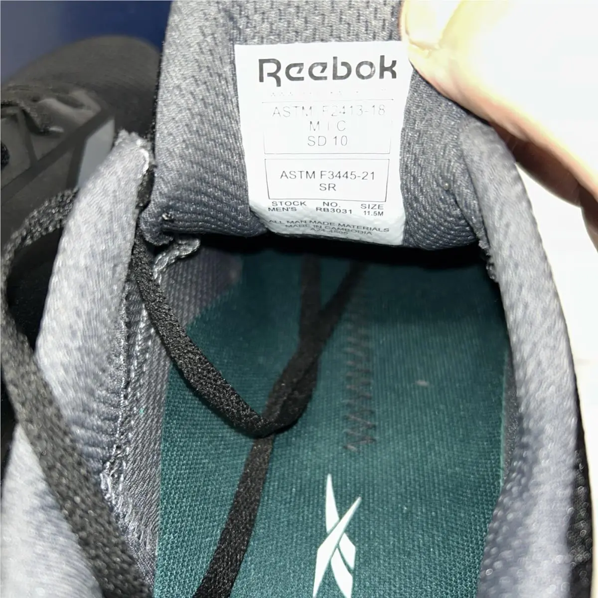Reebok shoes - FloatZig - FloatZig - RB3031 - Black and Gray 7