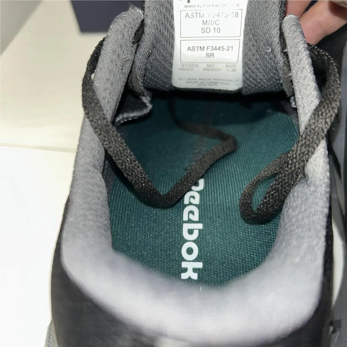 Reebok shoes - FloatZig - FloatZig - RB3031 - Black and Gray 9