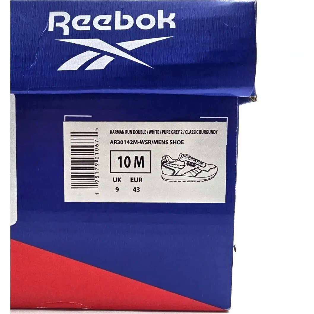 Reebok shoes - Harman Double - Harman Double - White / Pure Grey 2 / Classic Burgundy 2