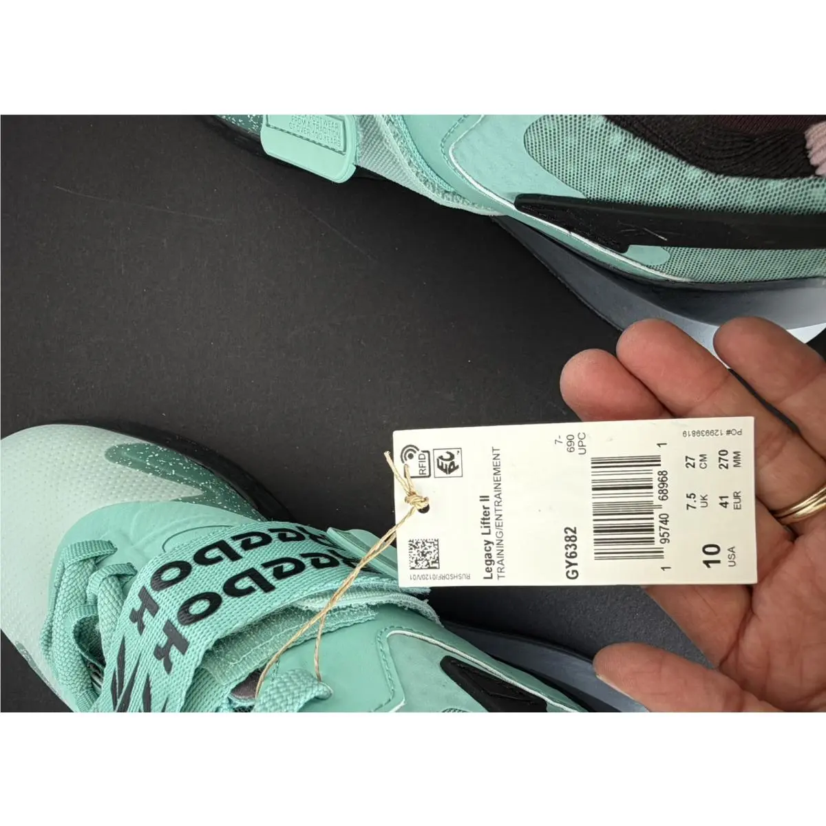 Reebok shoes - Reebok Legacy Lifter 2 - Legacy Lifter - GY8436 - Green 5