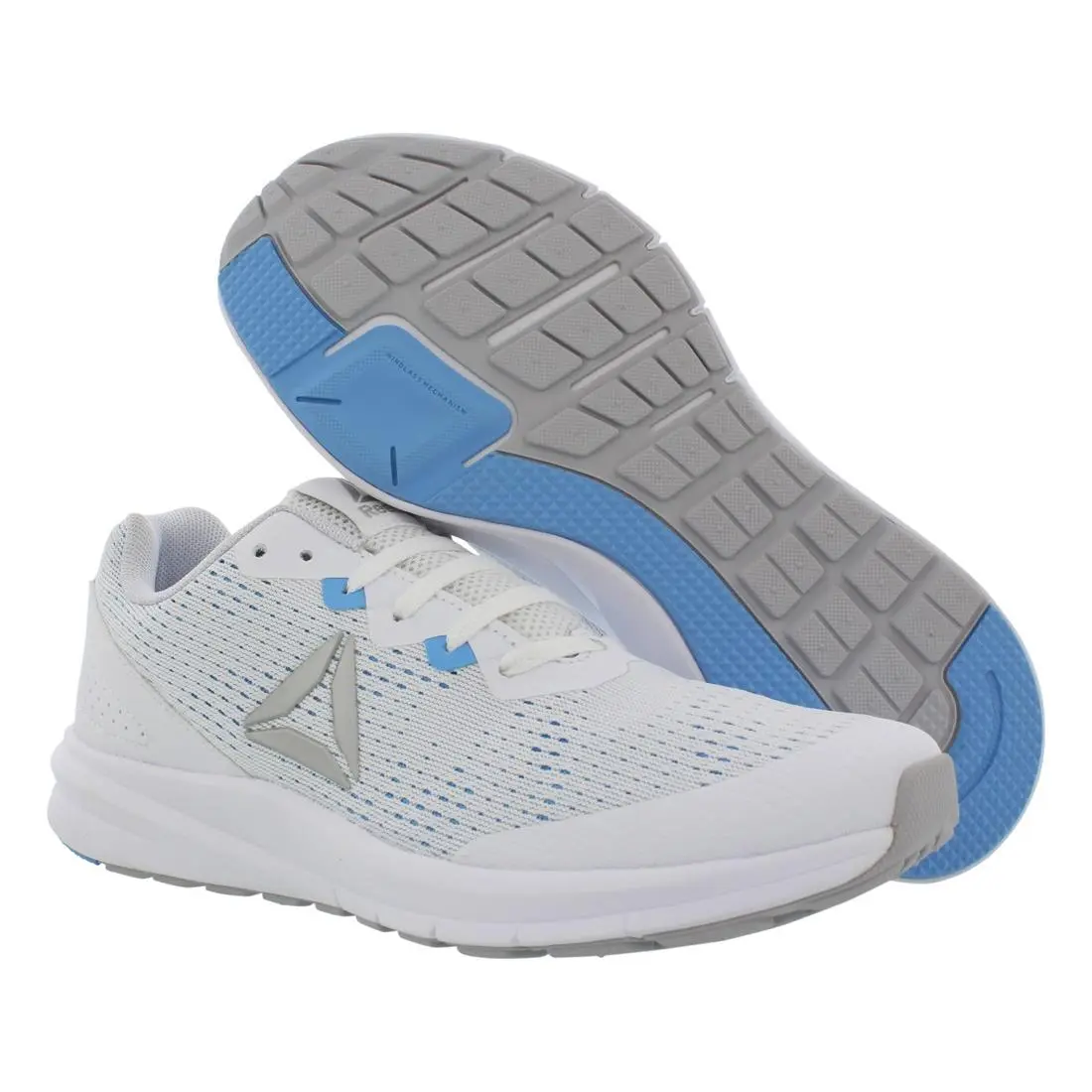 Reebok Runner 3.0 Womens Shoes Size 7.5 Color: White/sky Blue/silver