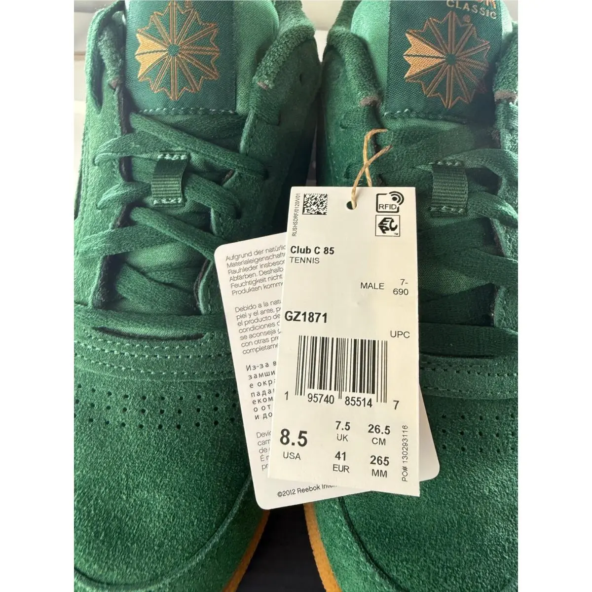Reebok shoes - Club C 85 - Club - Green 2