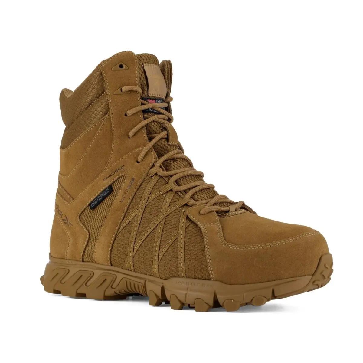 Reebok Work Men`s Trailgrip Safety Toe 8 Waterproof Insula Coyote - 11.5 Wide