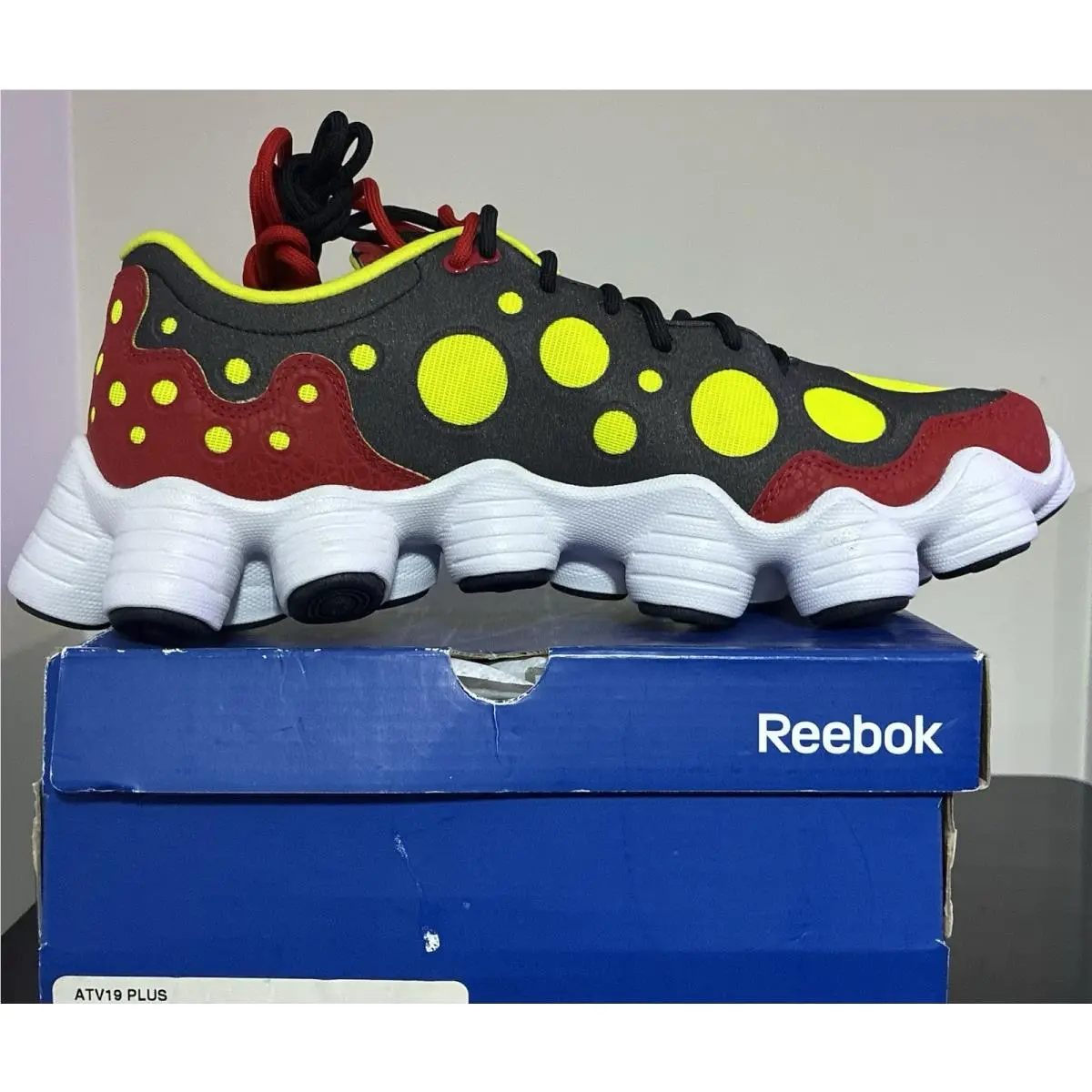 Reebok shoes - Reebok ATV 19 - ATV - V53163 - Red/Black/Green/White 10