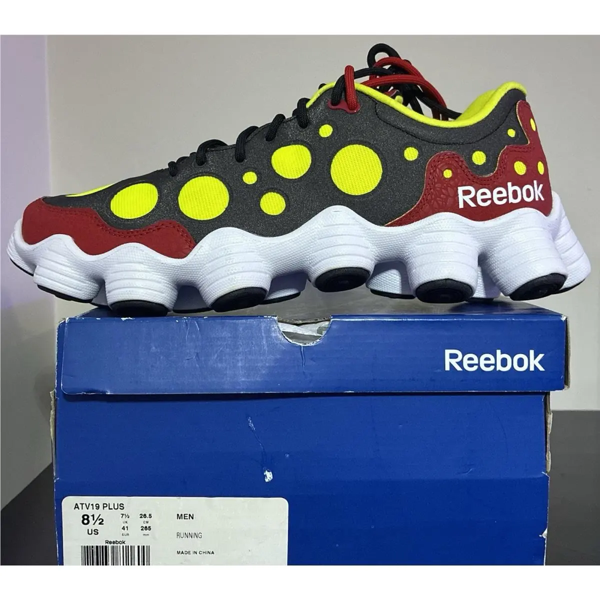 Reebok shoes - Reebok ATV 19 - ATV - V53163 - Red/Black/Green/White 8