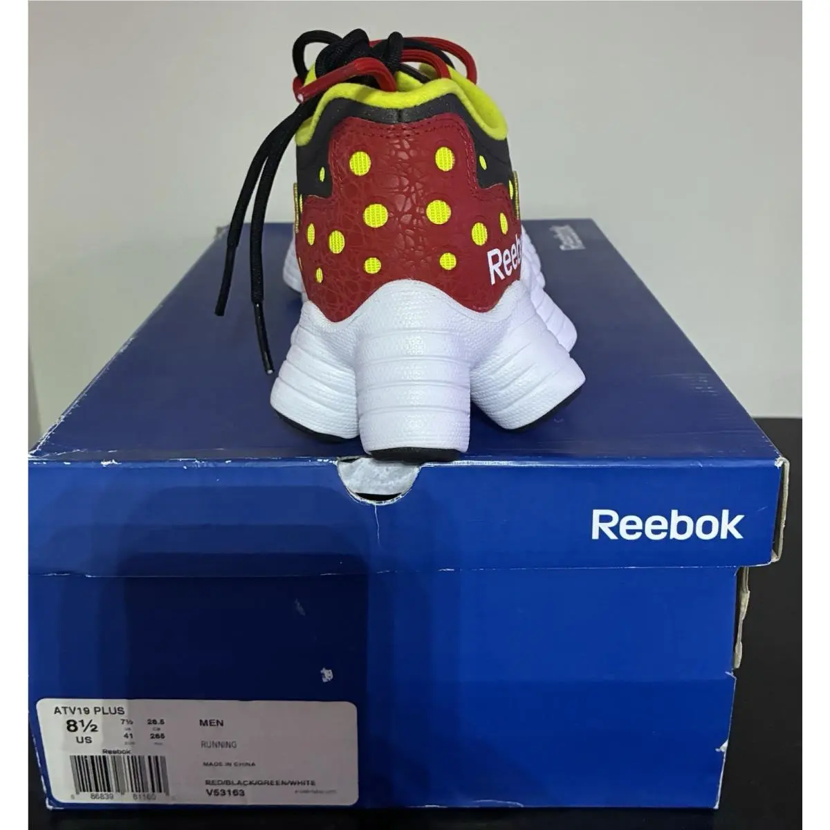 Reebok shoes - Reebok ATV 19 - ATV - V53163 - Red/Black/Green/White 4