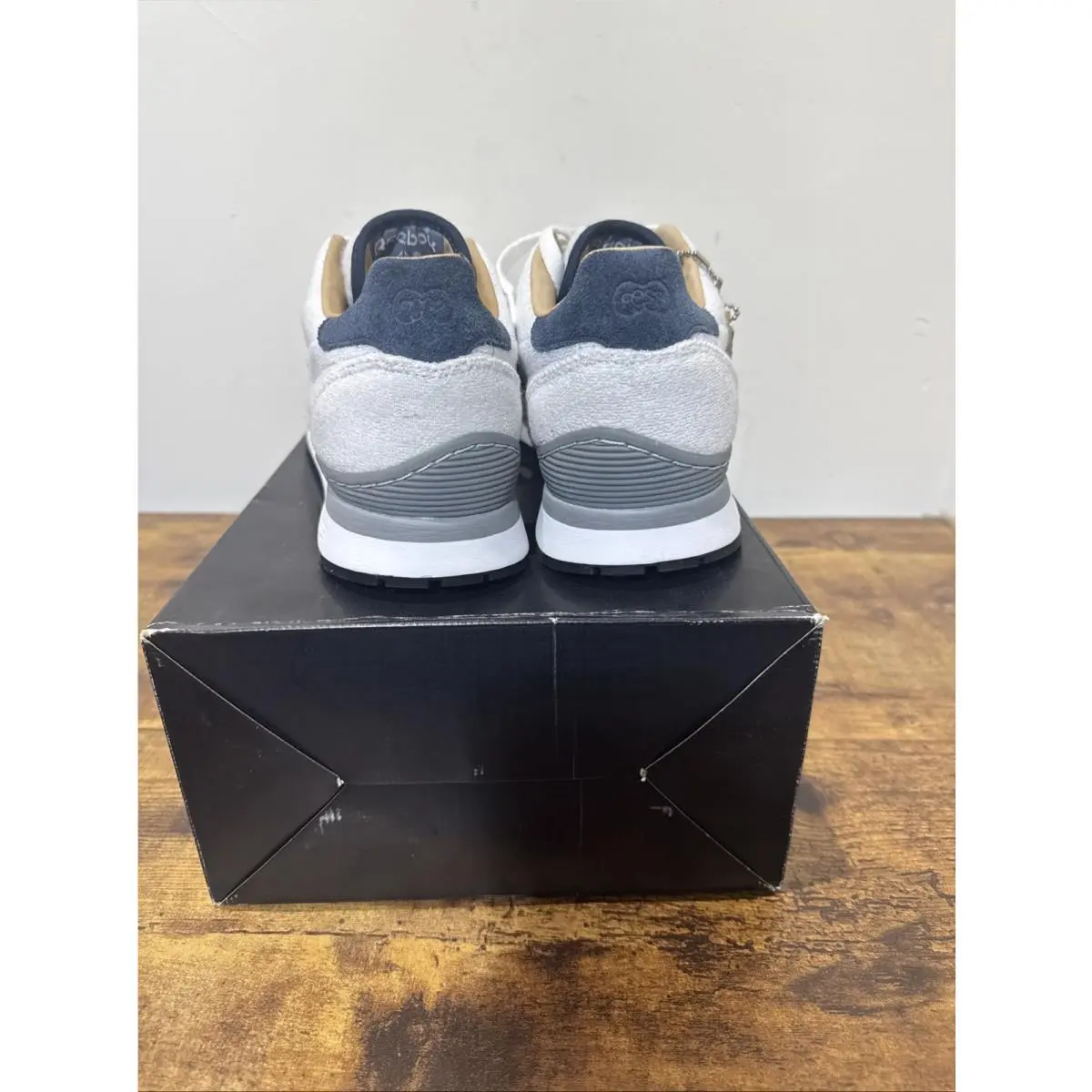 Reebok shoes - Reebok Classic Leather - Classic Leather - White, Blue, Beige, Gray 5